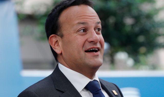 Priest gives Irish PM holy water ahead of Brexit talks with Boris Johnson