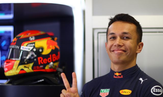 Alex Albon to stay at Red Bull for 2020 alongside Max Verstappen
