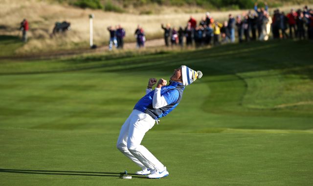 Solheim Cup: Europe claim stunning one-point win at Gleneagles