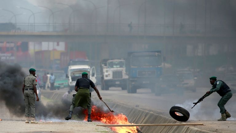 Xenophobic Attacks In South Africa Sparks Riots In Nigeria And Zambia World News Sky News