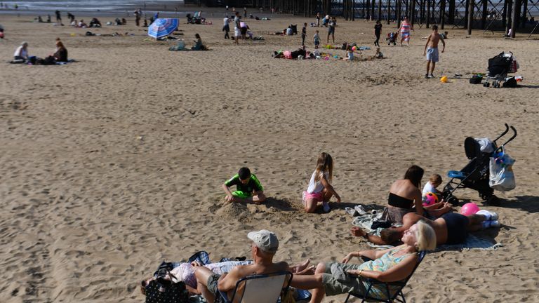 Temperatures have been unseasonably warm across the UK