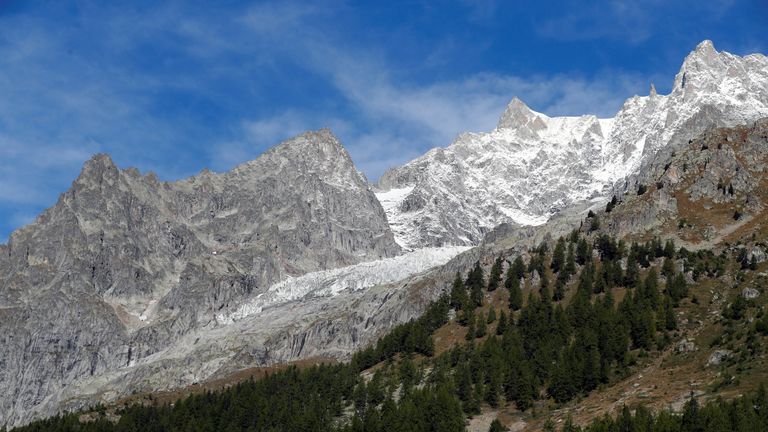 Mont Blanc Part Of Glacier Could Collapse In Next Few Days