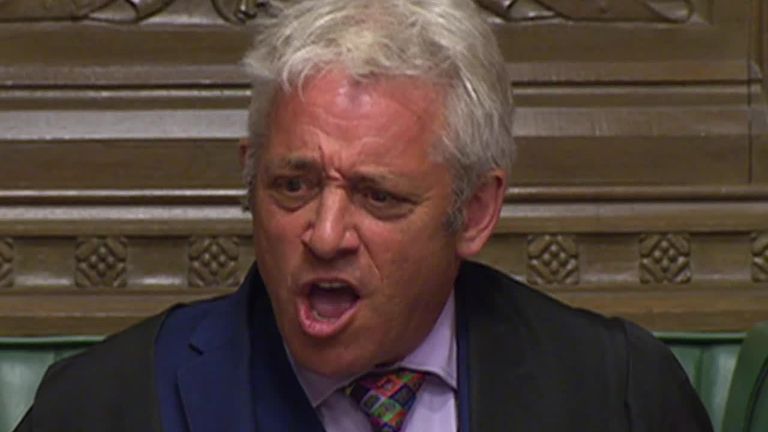 Speaker John Bercow announced he will stand down in tearful speech. Here&#39;s a montage showing how he handled MPs in the Commons
