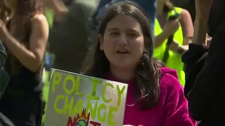 Sydney filled with climate change protests