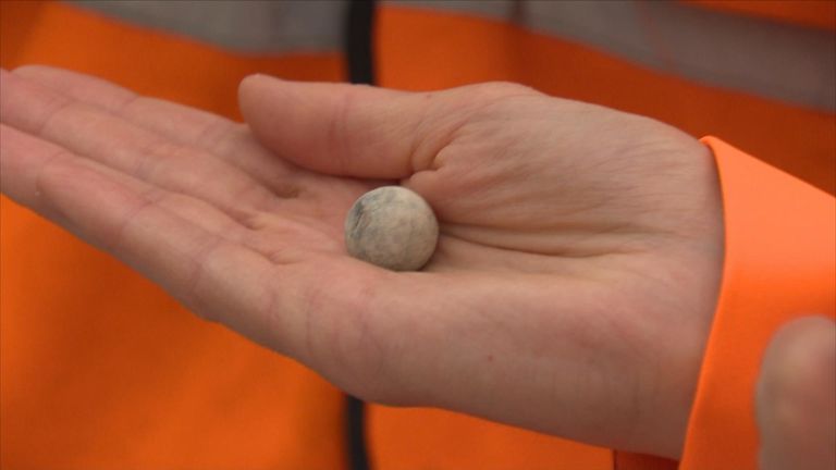 Musket balls have been found where the Battle of Worcester took place