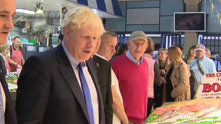 &#34;A crusty knob&#34; - Boris Johnson on tour
