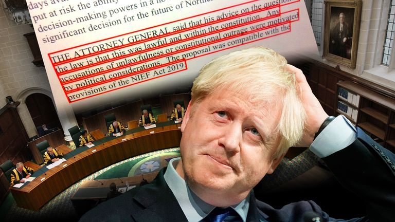 The attorney general&#39;s advice to Boris Johnson on the suspension of parliament