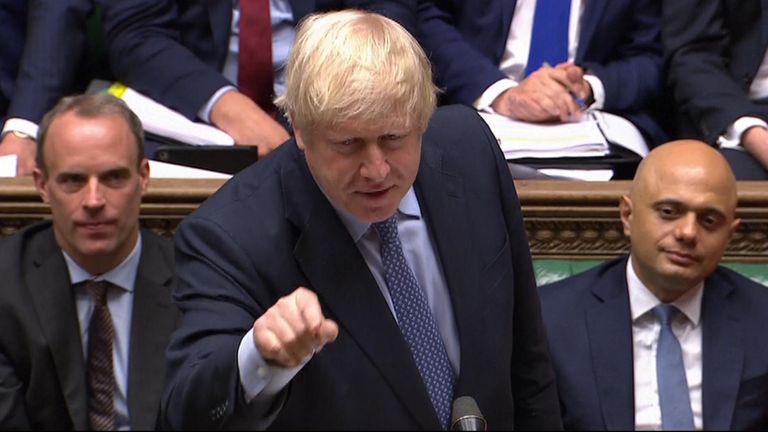 The PM caused a stir in the Commons when talking about Labour's economic policy.