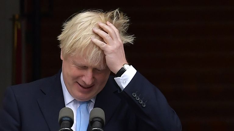 Boris Johnson has said he would rather 'die in a ditch' that ask the EU for an extension