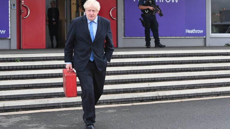 Prime Minister Boris Johnson