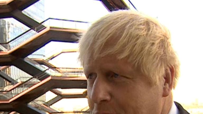 Boris Johnson says a lot of people want to frustrate Brexit