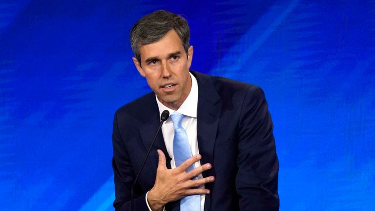 Beto O&#39;Rourke called for a ban on assault rifles