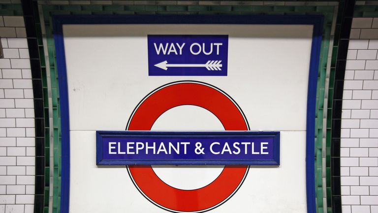 Person dies after falling onto tracks at Elephant & Castle station