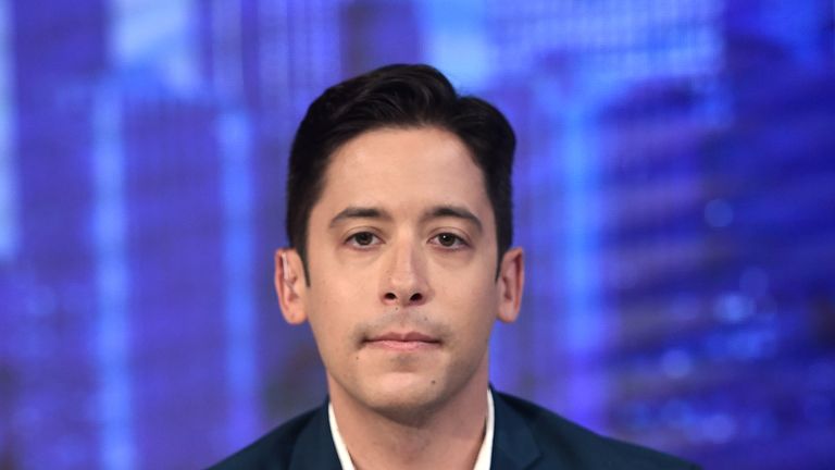 Fox News has apologised to Greta Thunberg after Michael Knowles (pictured) called her mentally ill
