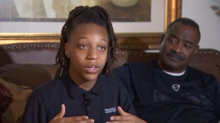 A 12-year-old girl in Northern Virginia said a group of boys attacked her in the school playground, cutting off her dreadlocks