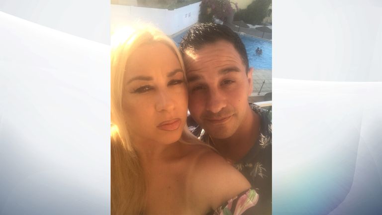 Georgina and Andy Chapman say they are 'stranded' in Cyprus