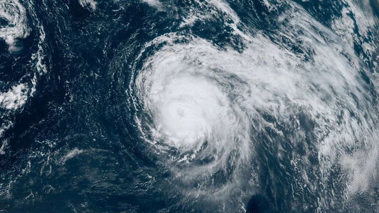 Hurricane Lorenzo. Pic: NOAA NWS National Hurricane Centre