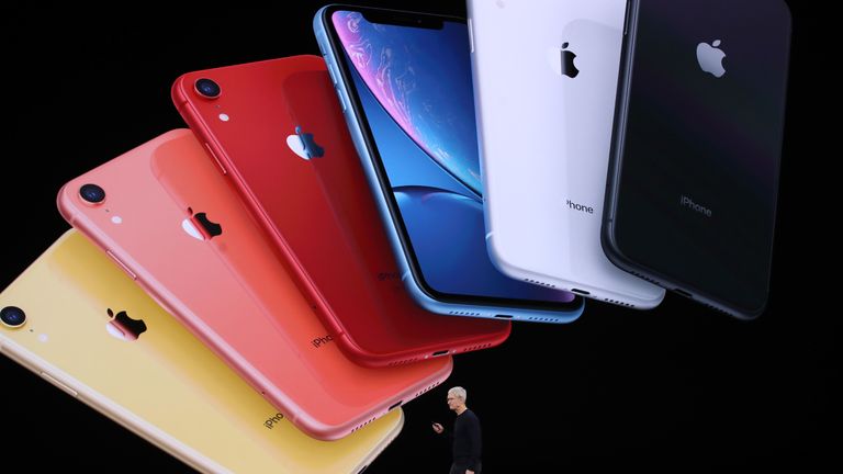 The iPhone 11 comes in a variety of fun colours