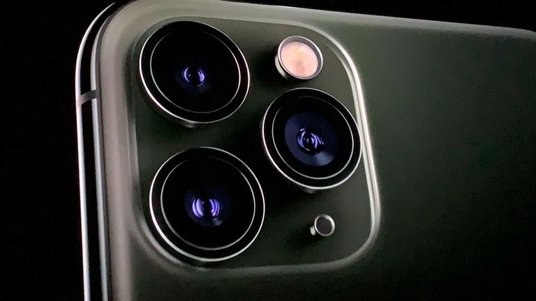 The iPhone 11 Pro boasts a triple-lens camera system