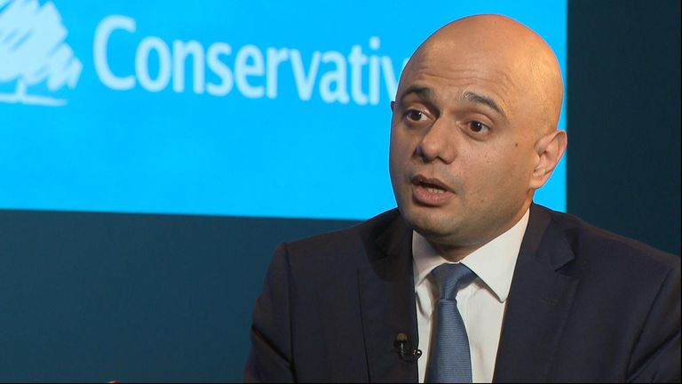 Sajid Javid: &#39;I absolutely believe the prime minister&#39;
