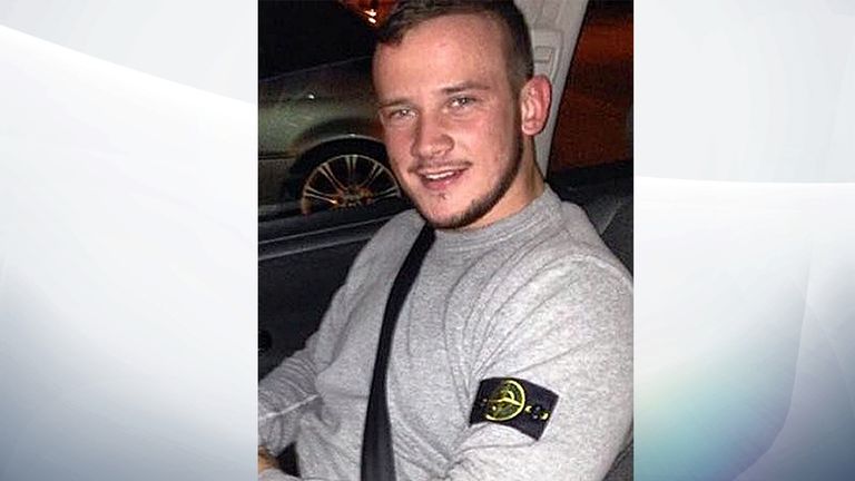 Josh Hanson died at the scene after suffering a wound to the neck