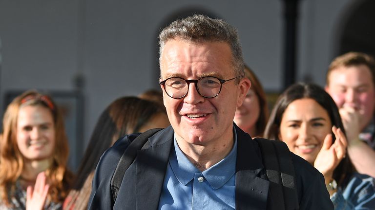 Labour party deputy leader Tom Watson arrives for the Labour Party Conference in Brighton