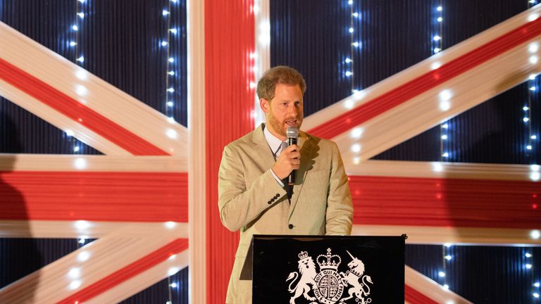 Prince Harry in Malawi