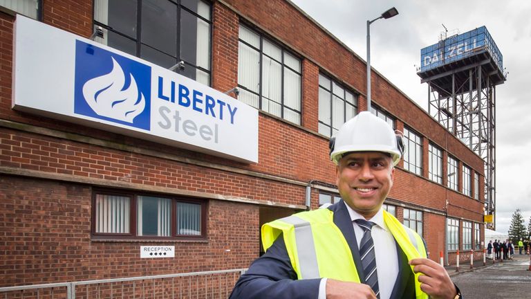 Sanjeev Gupta, steel magnate and executive chairman of Liberty House Group