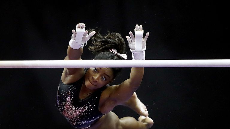 Simone Biles is considered to be one of the greatest gymnasts ever