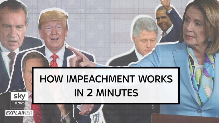 Trump impeachment vote: Democrats accused of 'attempted ...