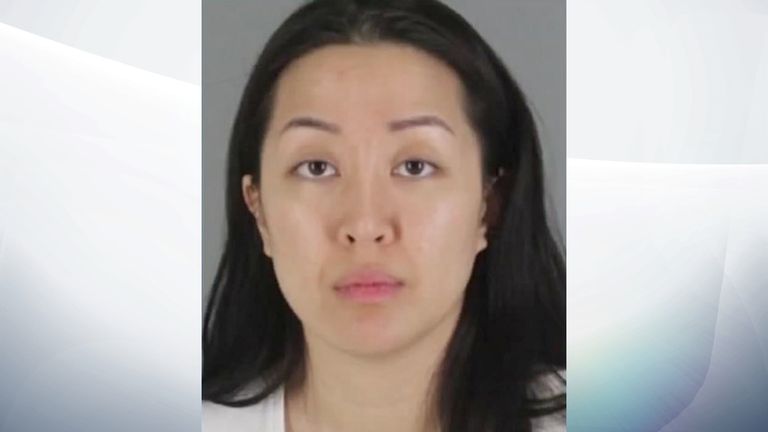 Construction heiress Tiffany Li is charged with murder. Pic: San Mateo County Sheriff’s Office