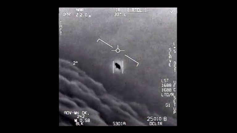 UFO. Pic: Department of Defence