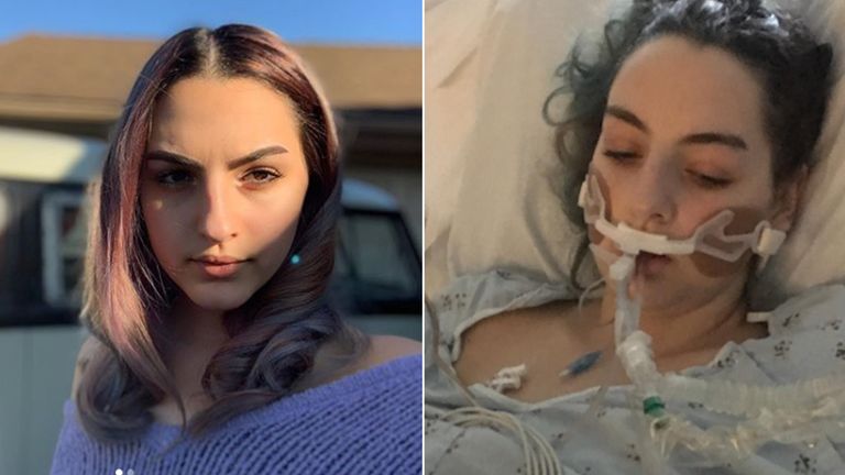 This teenage girl s lungs failed because of vaping. Now she wants