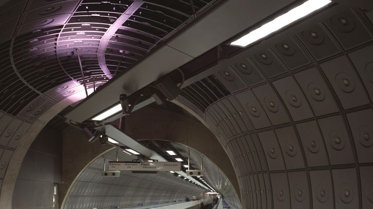 Travelator at Waterloo station