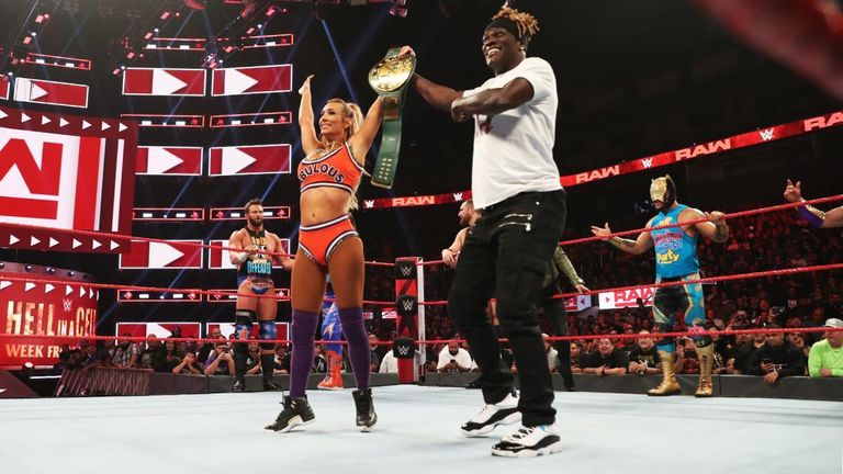 Carmella Captures 247 Title From R Truth Video Watch Tv Show Sky 