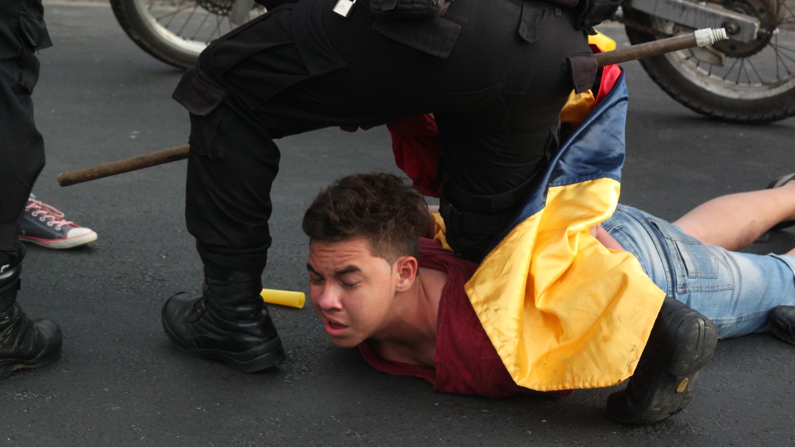 Ecuador protests Army moves into capital Quito to combat increased violence World News Sky News