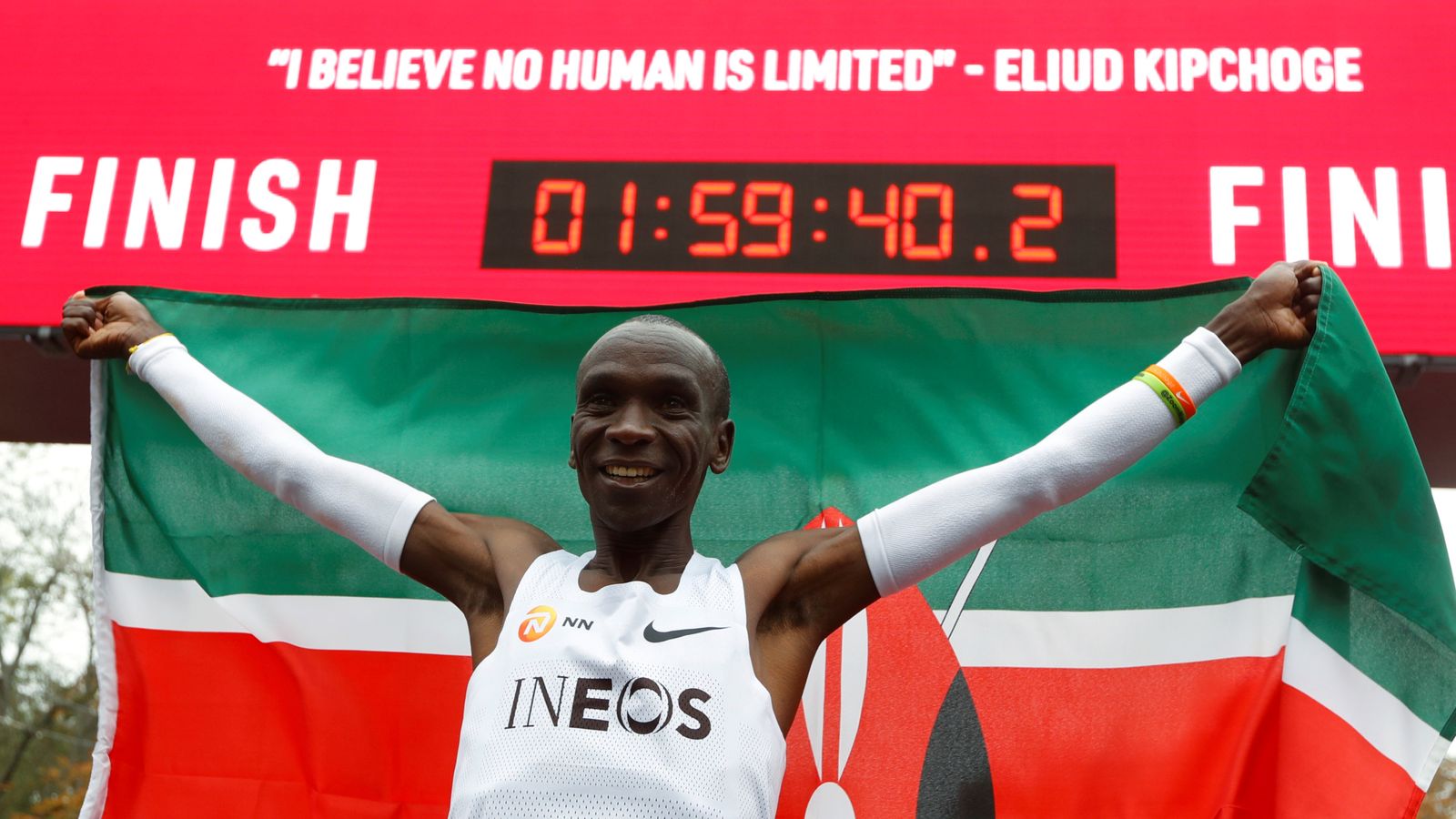 Eliud Kipchoge Marathon star smashes twohour barrier to make history