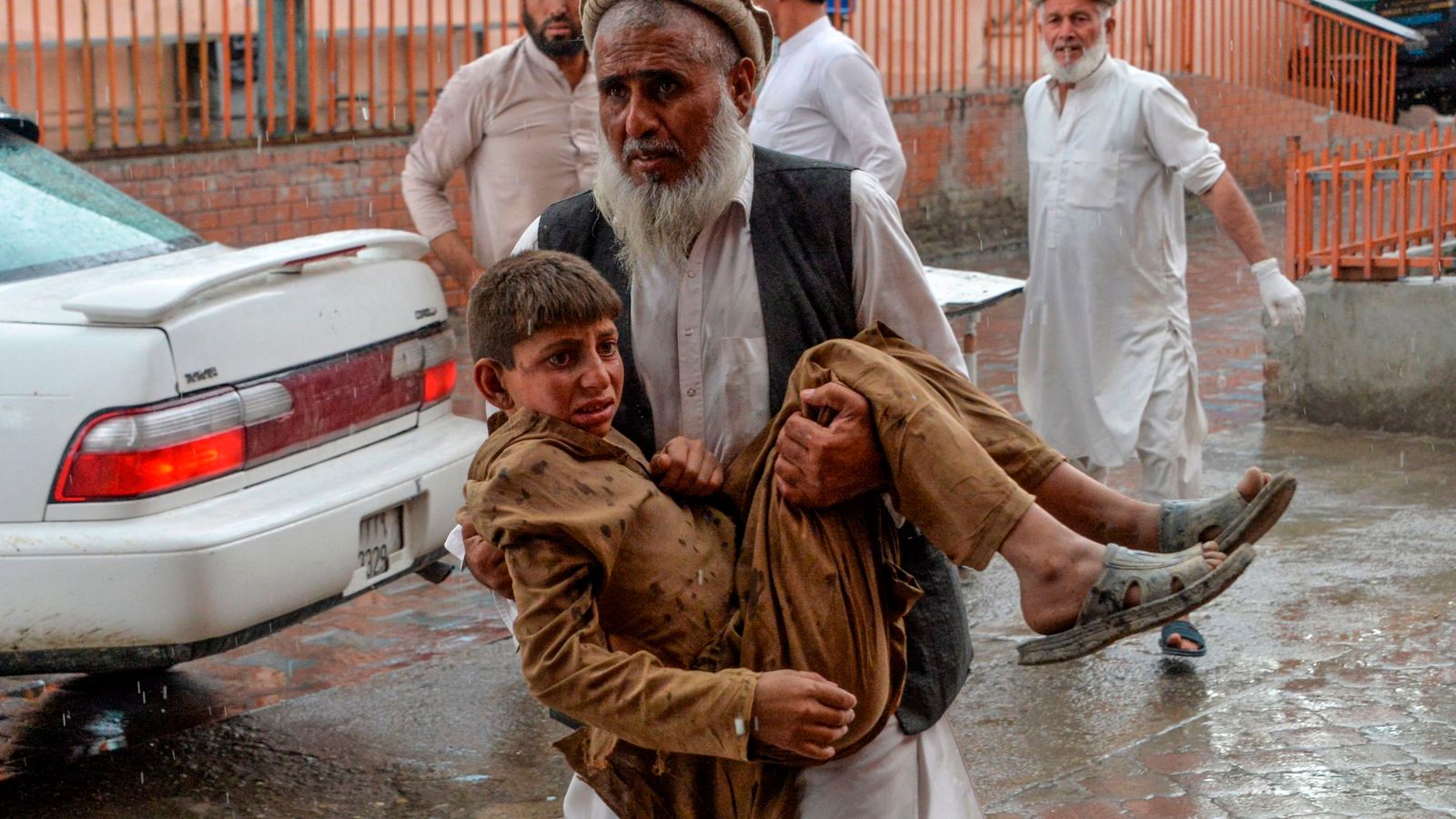 At Least 62 People Killed In Afghanistan Mosque Blast During Friday Prayers Uk News Sky News