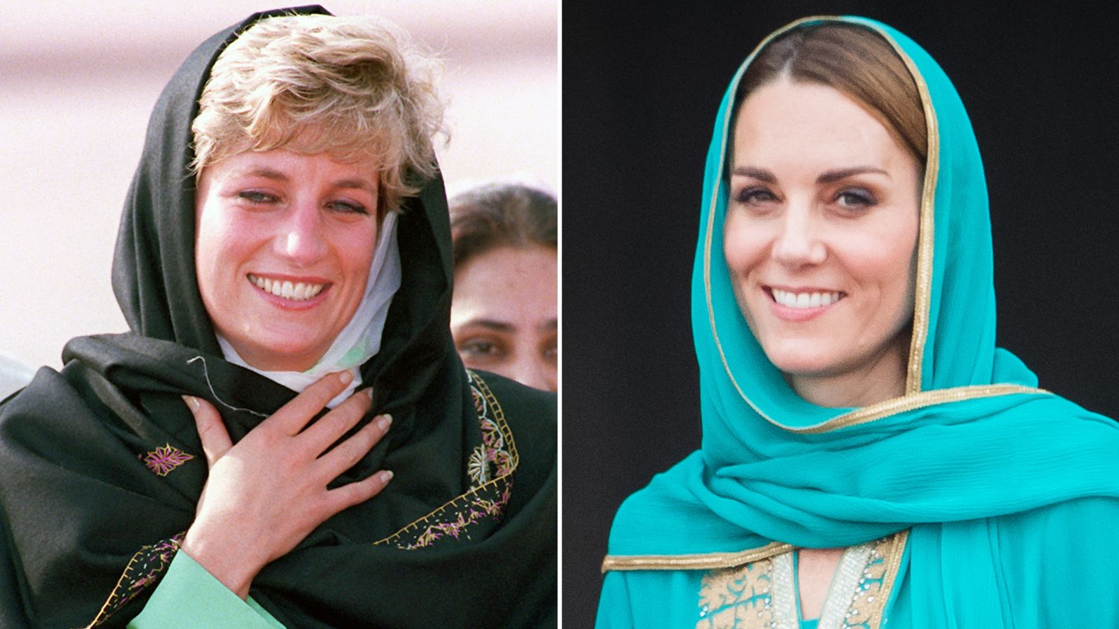 Kate follows Princess Diana's footsteps on Pakistan tour | UK News ...