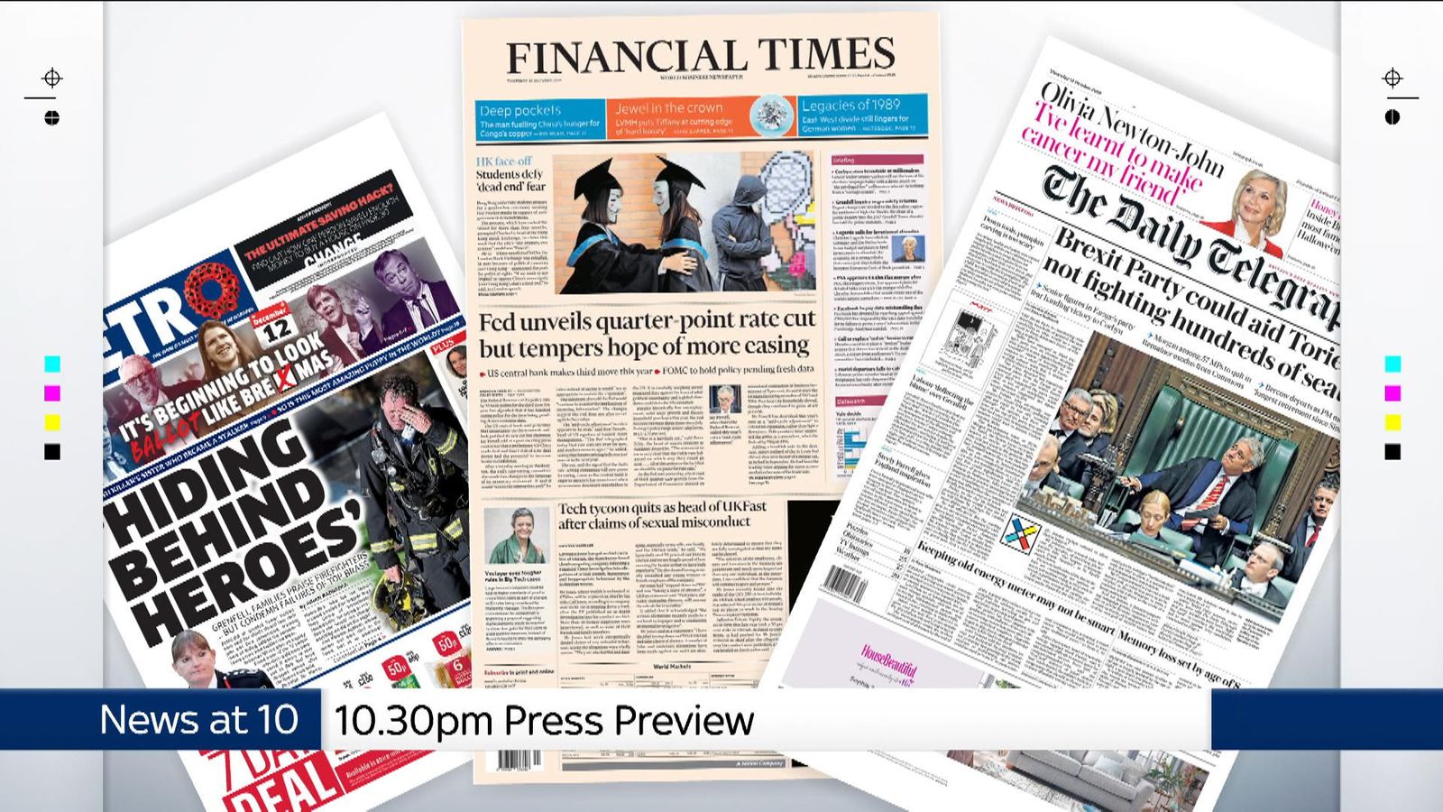 Thursday S National Newspaper Front Pages Uk News Sky News