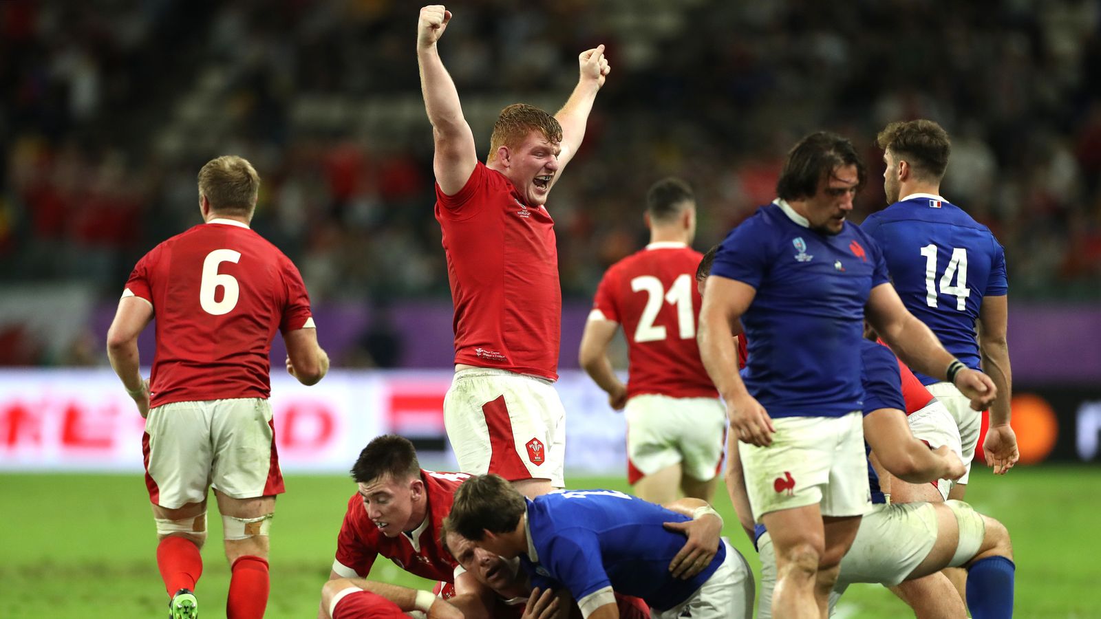 Carre Rugby Wales edge France to book spot in Rugby World Cup semi-finals | World ...