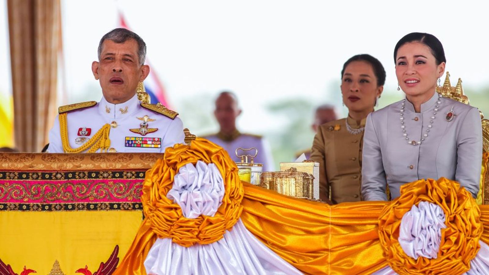 Thai king strips 'disloyal' royal mistress of titles | World News | Sky ...