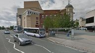 A man thought to be a bus driver was stabbed at Arundel Gate in Sheffield