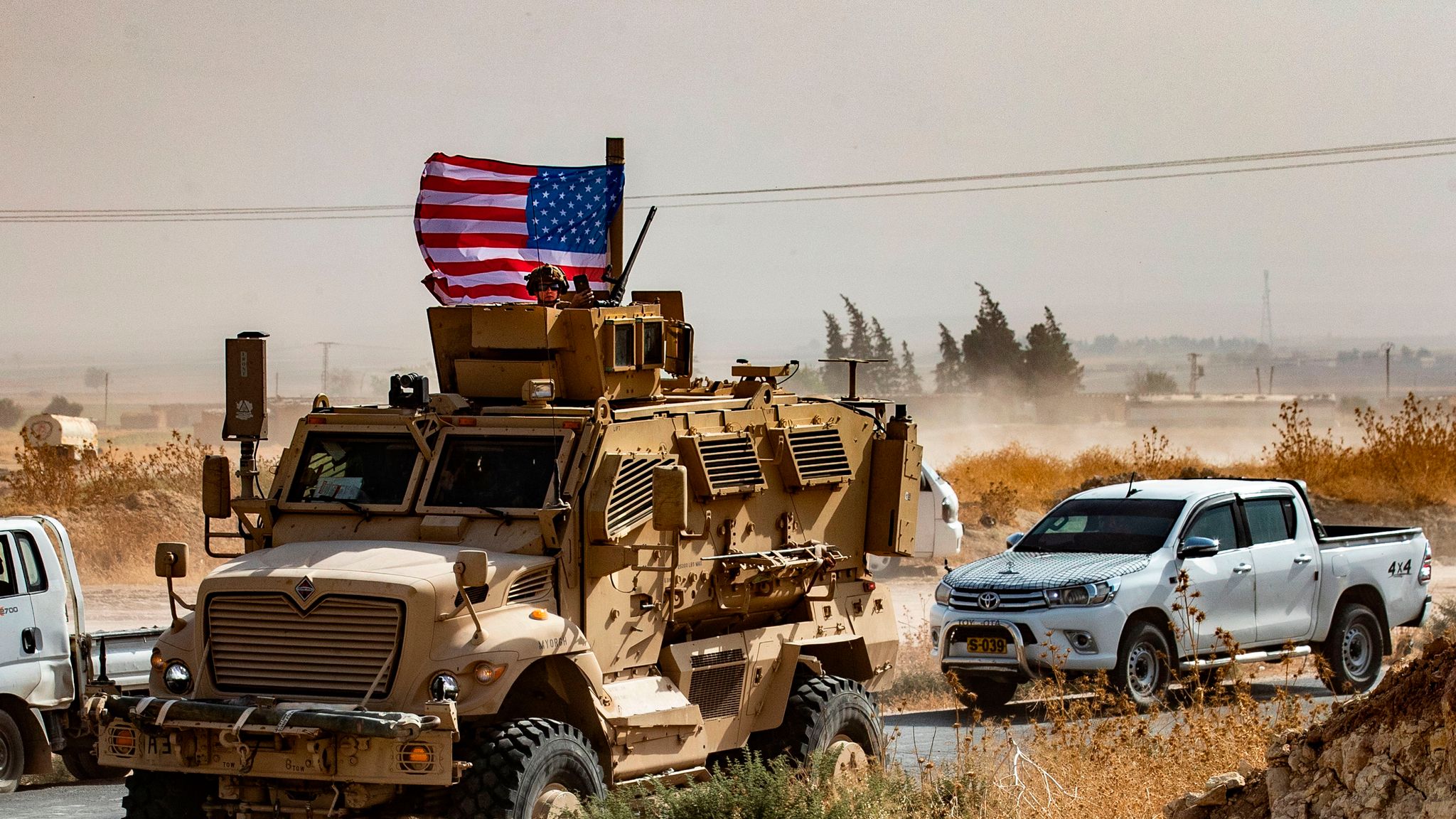 Американские военные в сирии