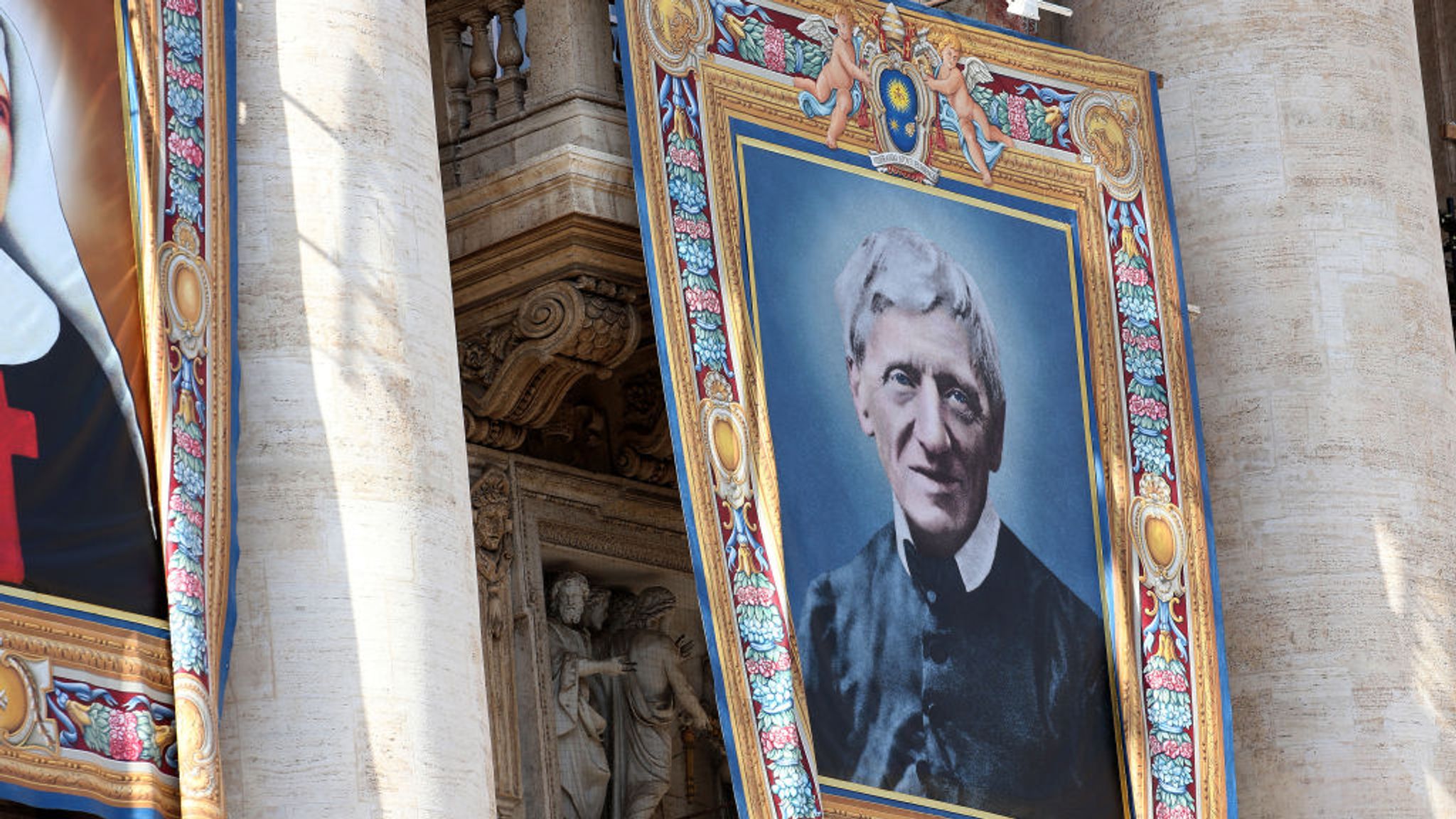 Cardinal Newman Catholic Convert Made A Saint At Vatican Ceremony Uk News Sky News
