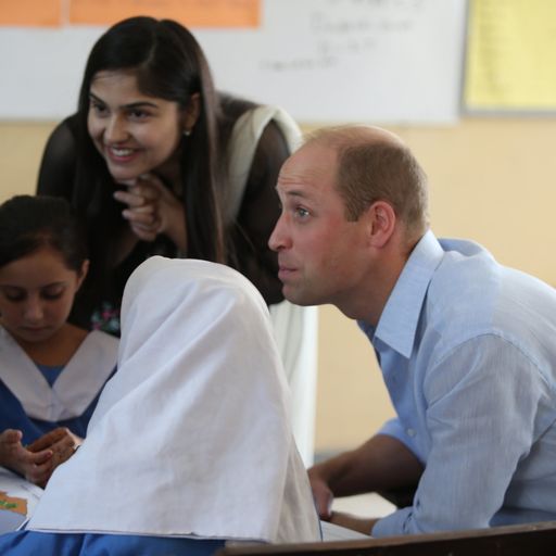 'I was a big fan of my mother too': Prince William's touching reply to school child
