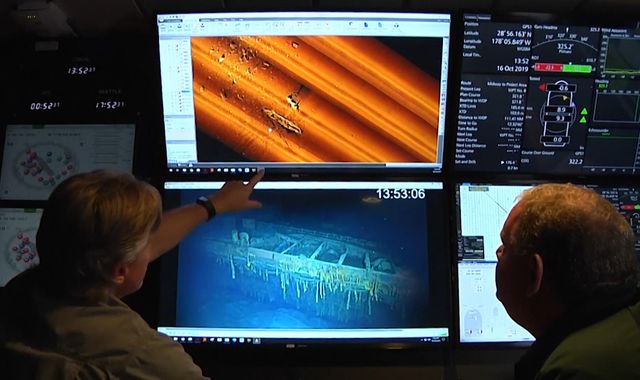Explorers set out to find lost WWII ships deep under the ocean