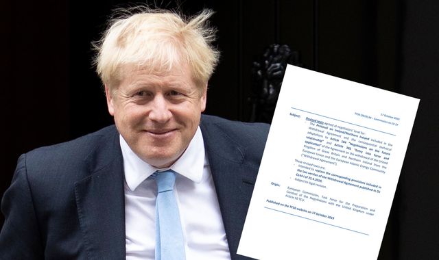 Boris Johnson declares a Brexit agreement in place - 'We've got great new deal'