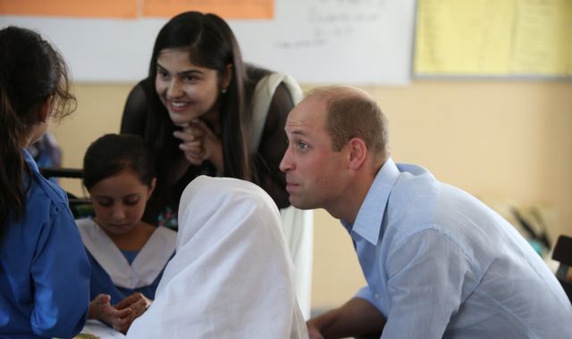 'I was a big fan of my mother too': Prince William's touching reply to school child