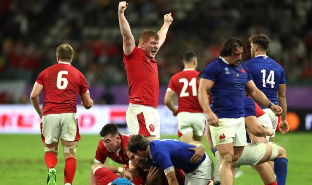 Wales edge France to book spot in Rugby World Cup semi-finals